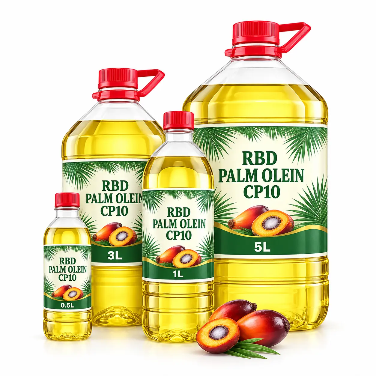 View details of Palm Oil CP10 (RBD Palm Olein) RBD Palm Olein CP10 wholesale export from Malaysia, Indonesia and Thailand, bulk flexitank, IBC tank and 1L to 20L retail supply | France AJ Alimentaire And Food LTDA